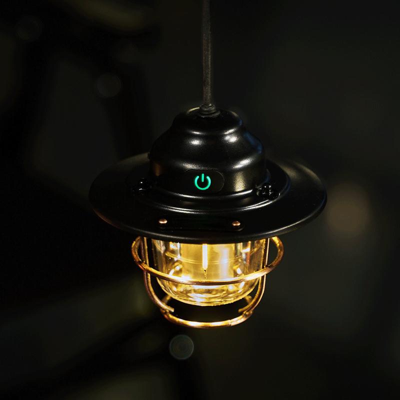 Outdoor Camping Light Pine Cone Lamp Pendant Light Long Battery Life Ambient Lighting Rechargeable