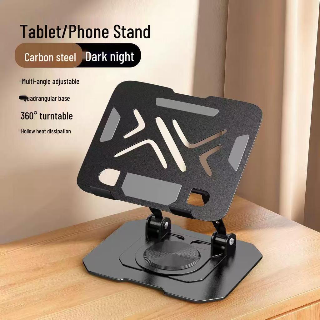 Portable 2-in-1 Laptop & Tablet Stand: Cooling, Adjustable & Foldable