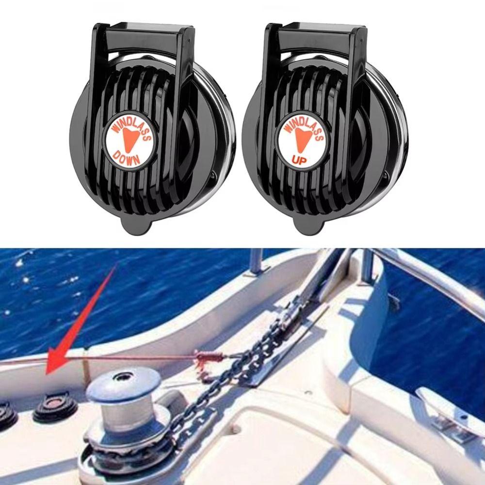 Marine-Qualität Marine Ankerwinde Fußschalter Ankerwinde Hoch und Runter Schalter Boot Marine Zubehör