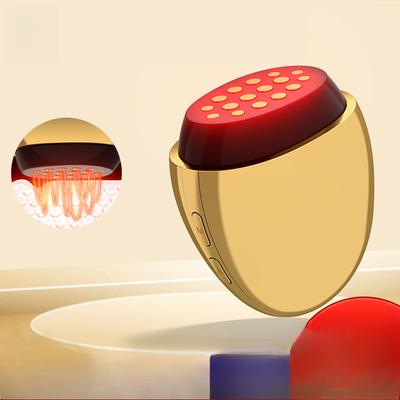 Electric Household Radio Frequency Beauty Instrument Facial Light Pattern Whitening and Rejuvenation Introducer Hot Compress EMS Gold Collagen Cannon