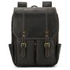 Vintage Men's Backpack Crazy Horse Leather Backpack