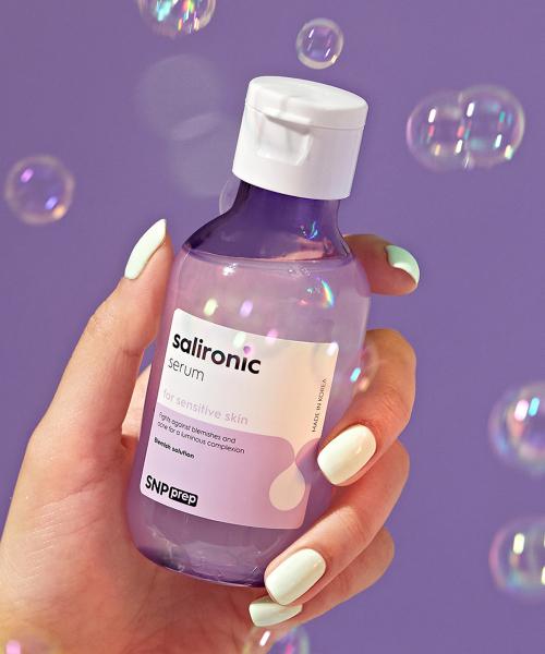 SNP Prep Cica Salironic Water-Oil Balance Exfoliating Serum 110ml FREE