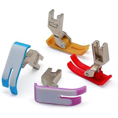 2pcs MT-18 Presser Foot Wear-resistant Flat Car Plastic Oxford Presser Foot Sewing Tools Sewing Machine Accessories