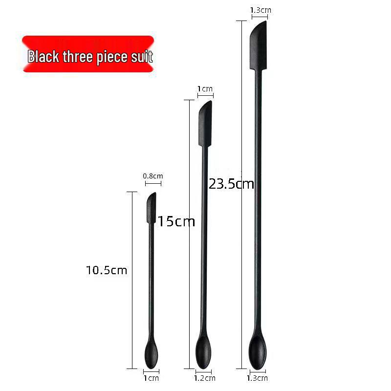 Mini Silicone Spatula for Cosmetics & Kitchen Use