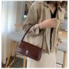 Women Fashion Underarm Bag Solid Color PU Handbag New And High Quality Female Shoulder Bags