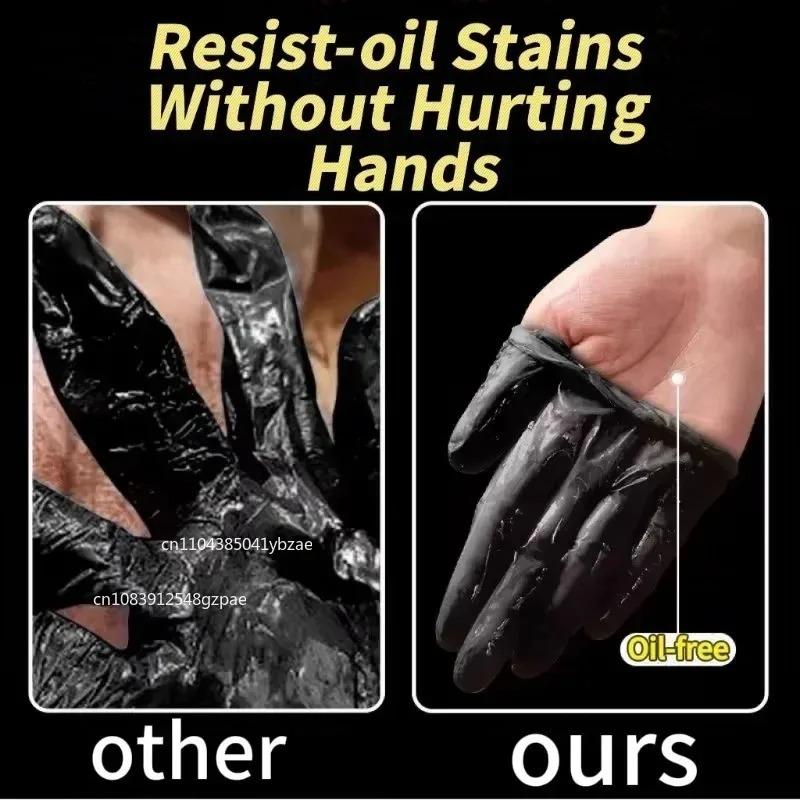 Gloves Black Washing Tableware Disposible Latex Free PVC Gloves Housework Car Industry Gardening Pet Care Cooking Tools