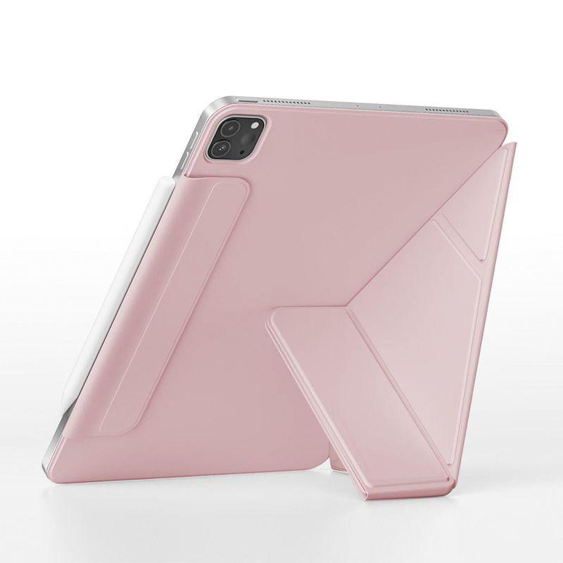 Magnetische Abnehmbare Doppelseitige Folio-Hülle für iPad 11. Gen A16 Pro 11 Air 5 Mit Ständer Sleep/Wake Anti-Shock PU-Leder