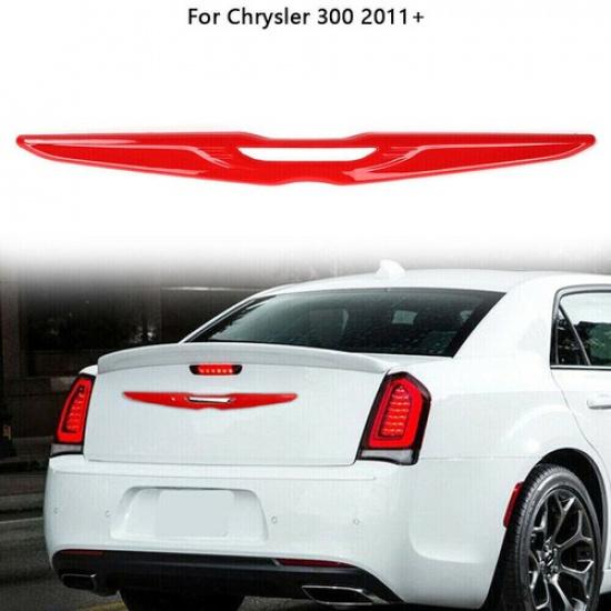 Car Front Grille Tailgate  Emblem Decor Cover Trim Kit For Chrysler 300 15+