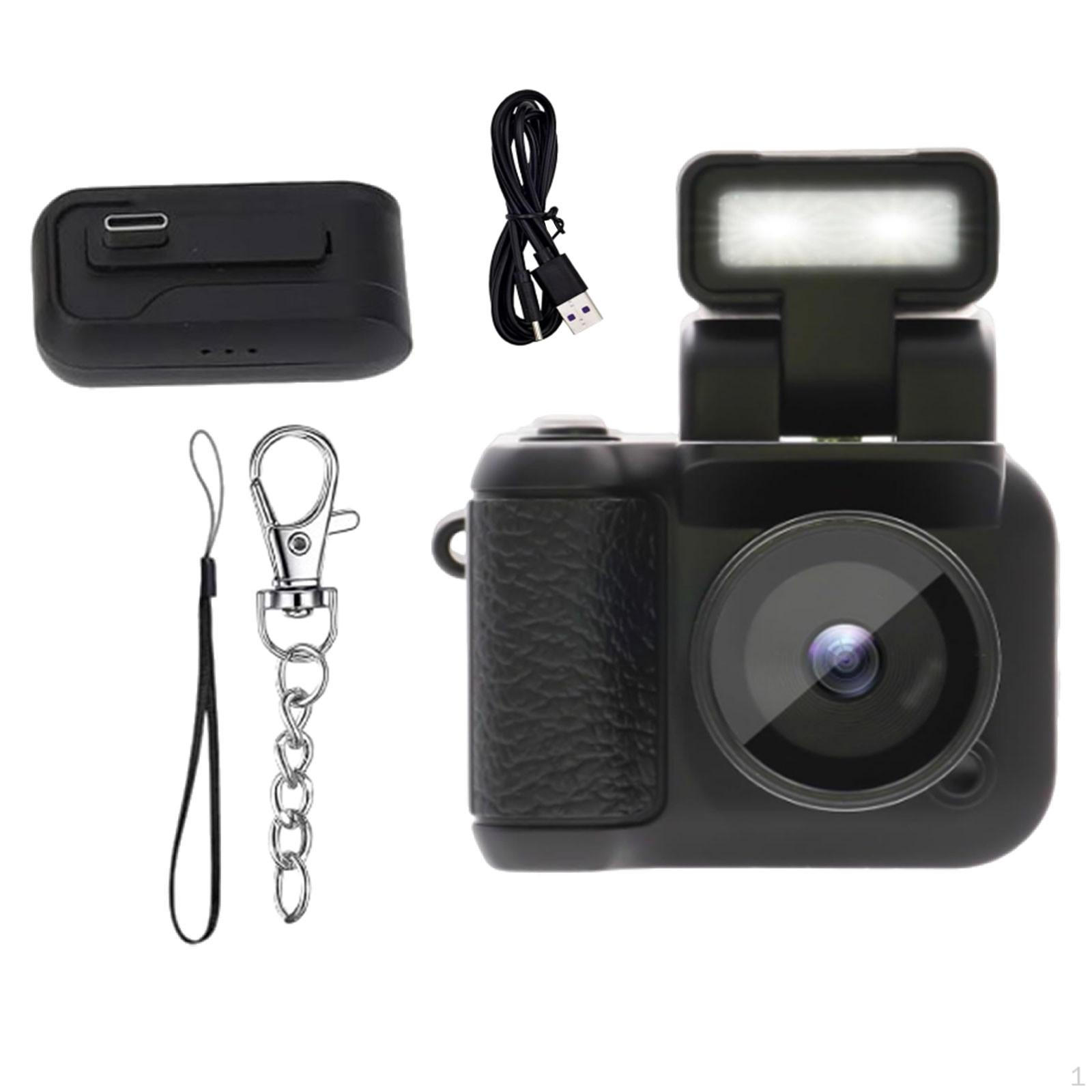 

Digital Camera 6 Different Filters Camcorder with Flash Light for Recording Photography Vlogging чорний