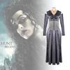 Bellatrix Harry Potter Lestrange Cos Retro Schwarze Königin Cosplay Vintage Outfit