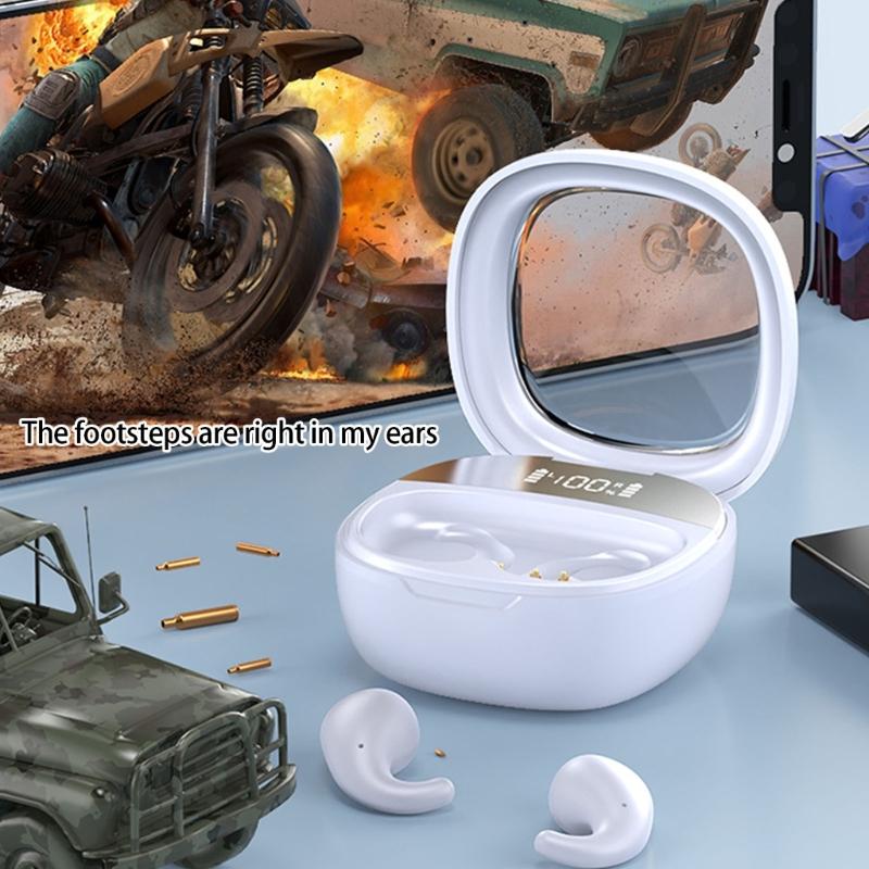 11.6mm Thin Wireless Sleep Earbuds For Side Sleepers Bluetooth-compatible 5.3 And Auto Shutoff For Overnight Comfort