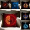 The S-Shiva T-Trident Pillow Case Pillowcase, Double-sided Printed, Sofa Cushion, Bedroom Headboard Pillow