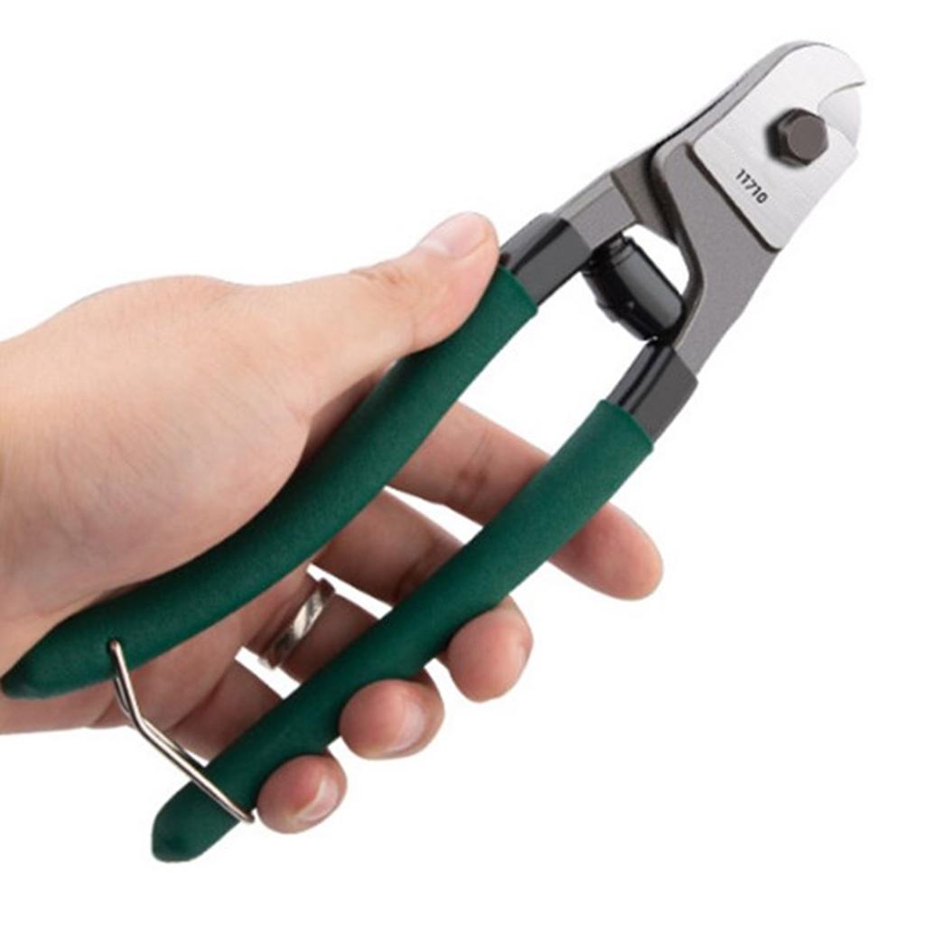 8 Inch Cable Cutter Carbon Steel Wire Rope Cutter for Aluminum and Copper Wire Rope Multifunctional Wire Cutter Plier
