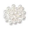 20pcs/lot Imitation Pearl Resin Beads Colorful Big Hole Loose Beads For Jewelry Making DIY Earring Bracelet Necklace Accessories