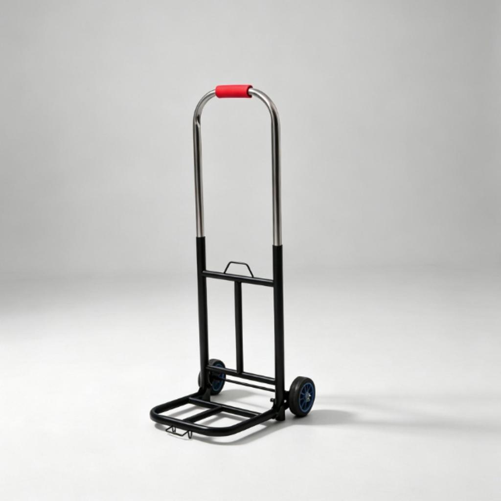 Foldable Hand Truck Stable Portable Trolley Versatile for Travelers