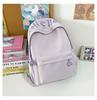 Schoolbag 1011 Spring New Women's School Bag Lightweight Backpack College Student High School Student Travel Backpack Large Capacity Commuting 