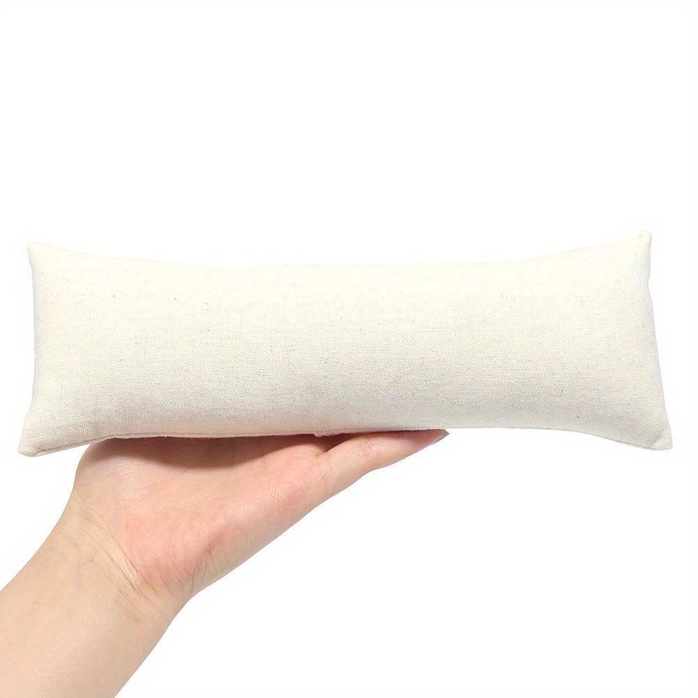 

Подушка-подставка для ювелирных изделий, бархатный держатель-органайзер, футляр для браслета, подставка для браслета, подставка для часов, реквизит для фотографии бежевый