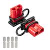 2PCS Plug Battery Trailer Durable Quick Connector Kit 50A 600V Winch Electrical Power Cables Charging Plug Quick Connector
