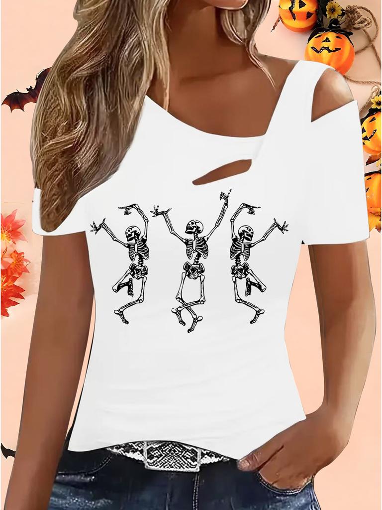Women's Loose  Halloween and Christmas Gift Tops Blouse Shirt