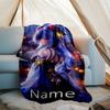 Personalized Custom Name Blanket - Genshin Impact characters Print Design,Blanket for Sofa,Bed,Travel,Camping - Soft and Warm, Great Gift