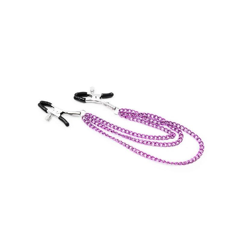 Damen Brustwarzen- und Schamlippenklemmen - SM-Glocken Erwachsenenspielzeug für Paare