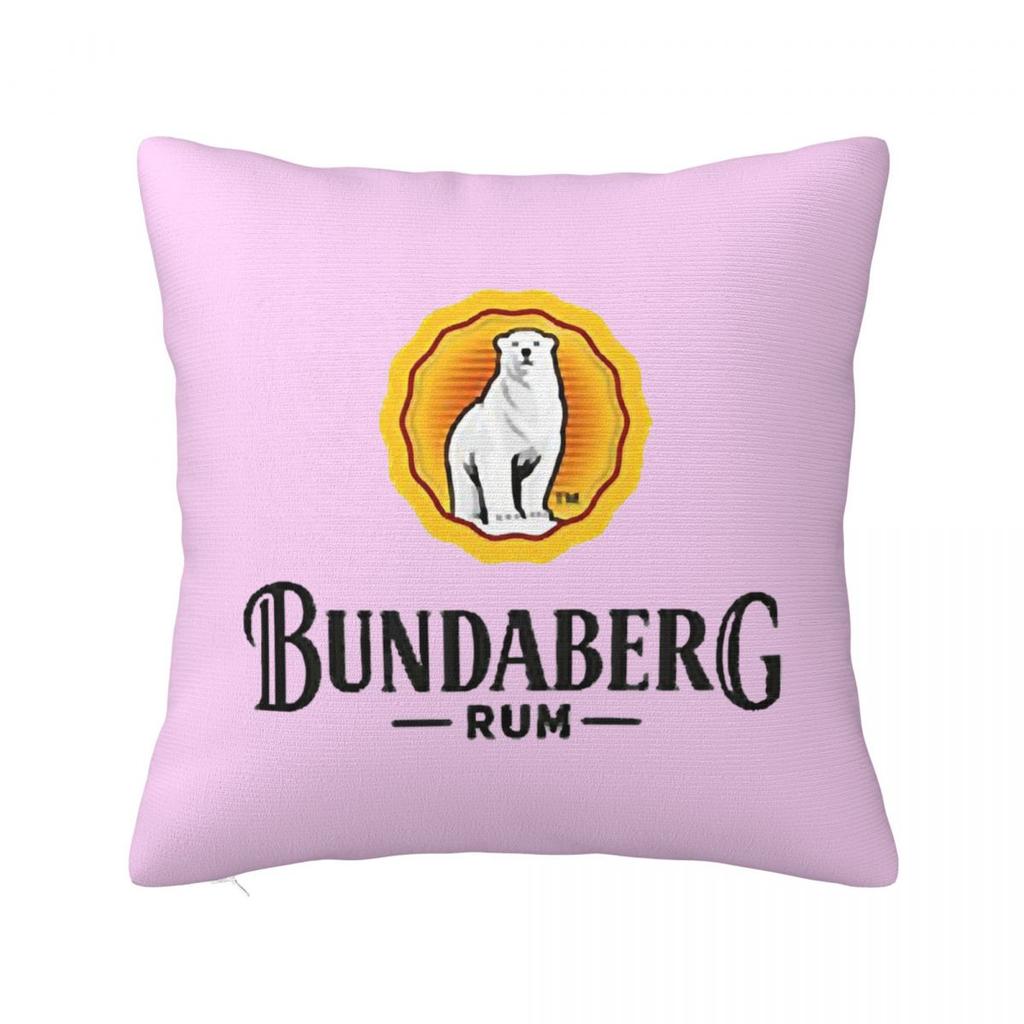 Bundaberg Rum Square Pillowcase Cushion Cover Pillow Case Throw Pillow Cover for Home Bedroom Car