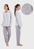 Women's Cotton Pajamas With Long Pants And Long Sleeve 3XL Vienetta