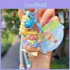 Pvc Keychain With Cute Cartoon Bear Design For Kids And Collectors