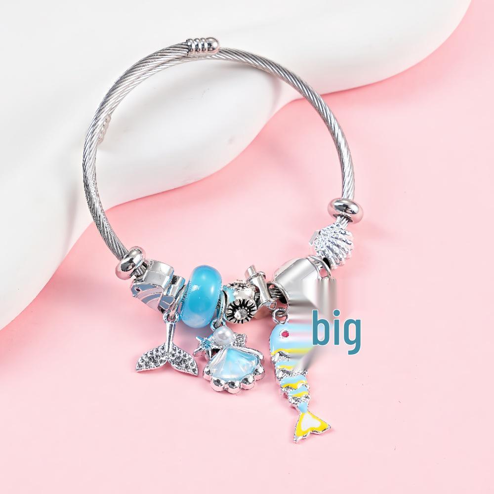 Fishtail Muschel Anhänger Armband - Luxuriöses europäisches & amerikanisches Design für Damen