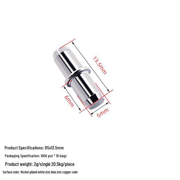 Clear Triangle Shelf Bracket for 5mm Wardrobe or Cabinet Divider