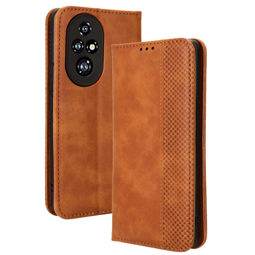 For Honor 200 Pro 5G Case Magnetic Closing Wallet Leather Phone Cover