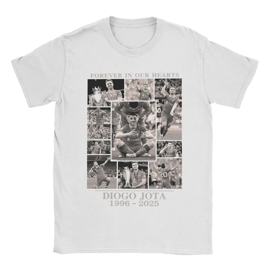 Diogo Jota Erinnerungs-Shirt Diogo Jota Gedenken 1996–2025 T-Shirts Kurzarm Y2K Fun Tops Sommer Baumwolle Rundhals Übergröße Kleidung