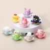Adorable Resin Animal Figurines Featuring Cute Penguin Puppy And Frog Perfect For Gifts