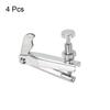 uxcell Violin Fine Tuners, Fiddle String Adjusters, Silver, for 4/4 and 3/4 Violins, 4 Pieces