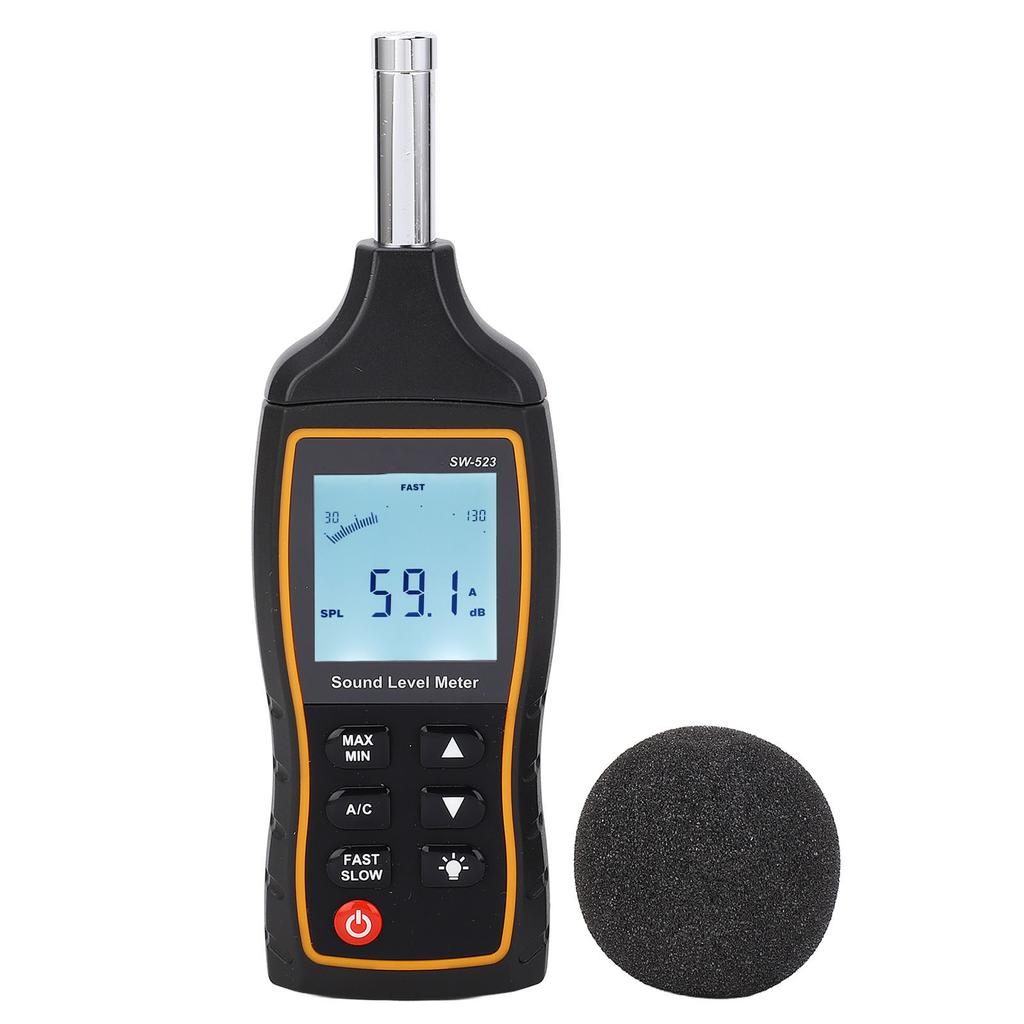 Sound Level Reader Handheld High Accuracy Multifunctional Digital Noise Meter for Industry