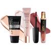 FACES CANADA Combo Glow de Celebridade |Creme Iluminador - Rose Gold, 18ml + Base Matte Hidratante - Rose Ivory, 18ml + Matte Confortável Wow - Choco Couture, 3.8ml |