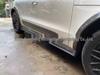 Porsche Macan Carbon Fiber Door Panel Scratch Protector - Fits All Models