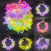 For Bride Vacation For Bridesmaid Beach Headband Flower Crowns Glowing Wreath Wreath Headband
