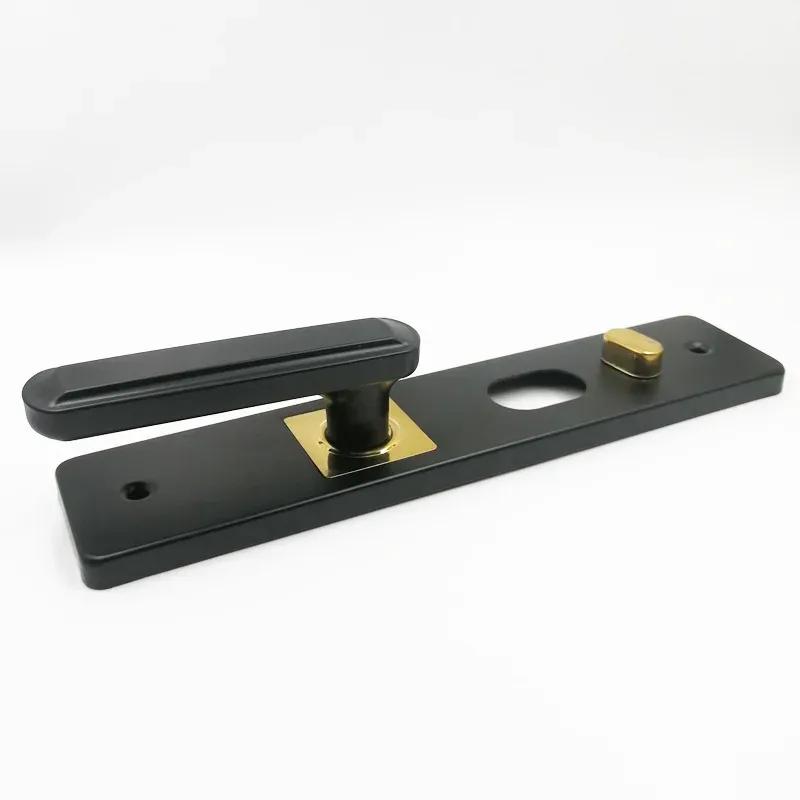 Mechanical Lock Accessories Thickened Panel Room Door Handle Stainless Steel Anti-theft Door Lock