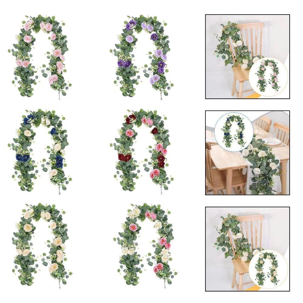 Künstliche Blume Ankleide Blume Girlande Simulierte Ranke Künstliche Blumen Ranke Gartendekoration