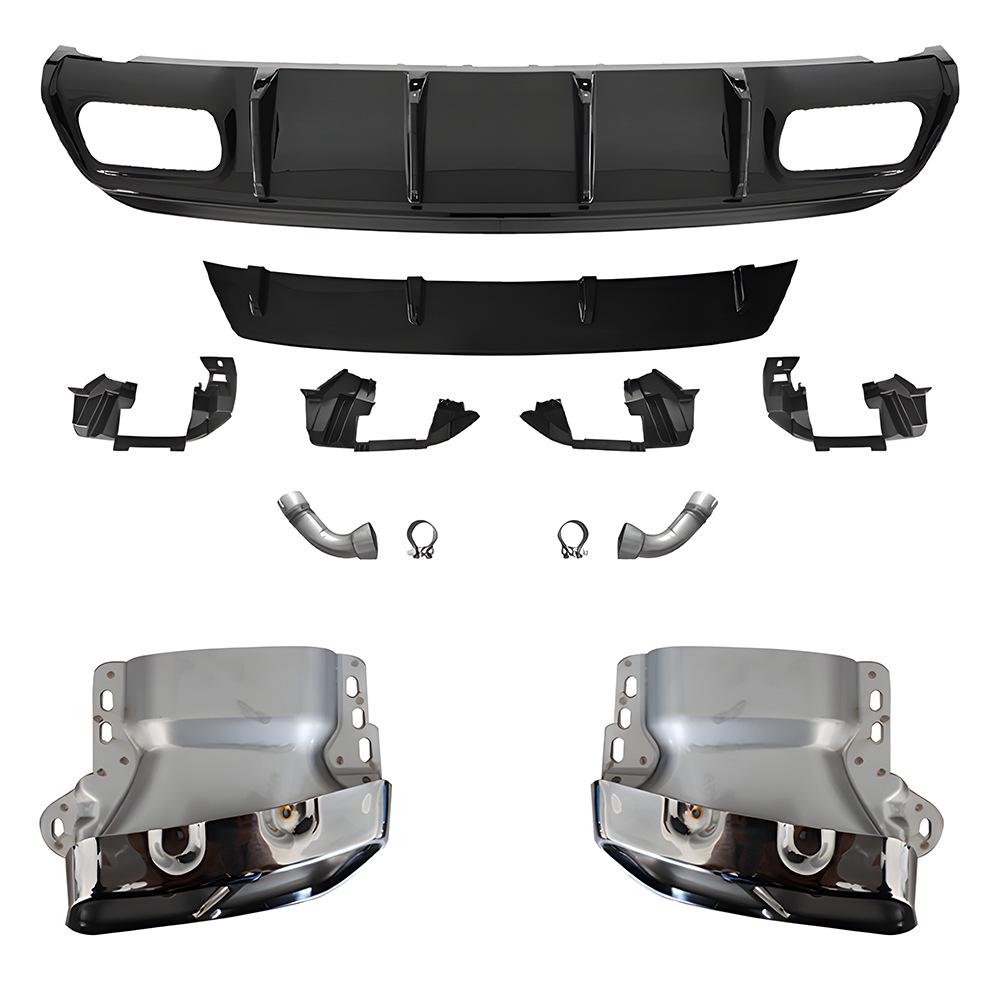 Mercedes-Benz A-Class W176 (13-18) A45 Rear Diffuser Tailpipes Upgrade with Quality Assurance