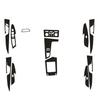 Carbon Fiber Anti-Scratch Console Sticker for 21 Bestune B70 Models