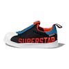 adidas Superstar 360 X J Schwarz Helles Rot Kinder Sneaker Core-Schwarz Fokus-Blau Q46510