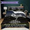 Tottenham Hotspur FC Pattern Bedding,Quilt Set Quilt Cover Pillowcase Home Birthday Gift(1 * duvet cover + 2 * pillowcase, without core)_lx