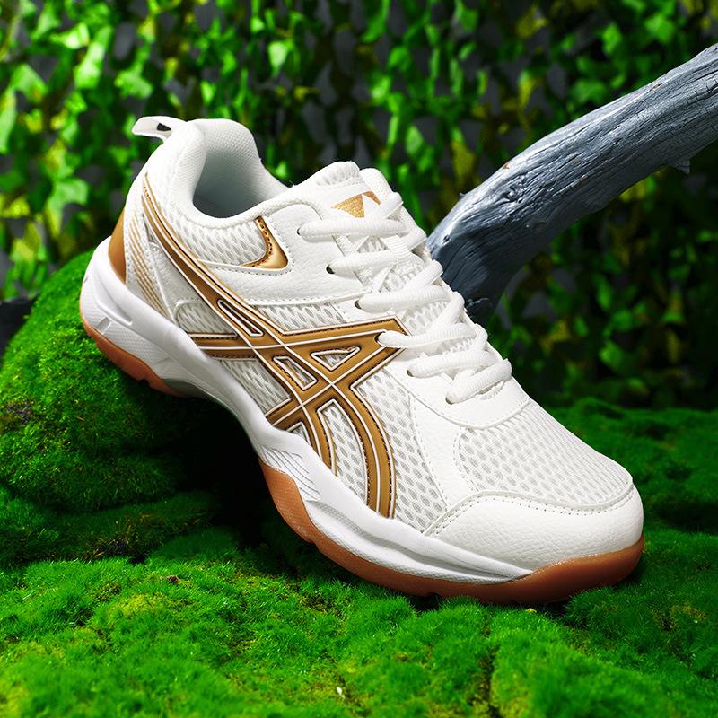 Youth Mesh Breathable Shock Absorption Wear-resistant Professional Badminton Shoes Men and Women Versatile Ultra-light Non-slip Couple Sports Shoes