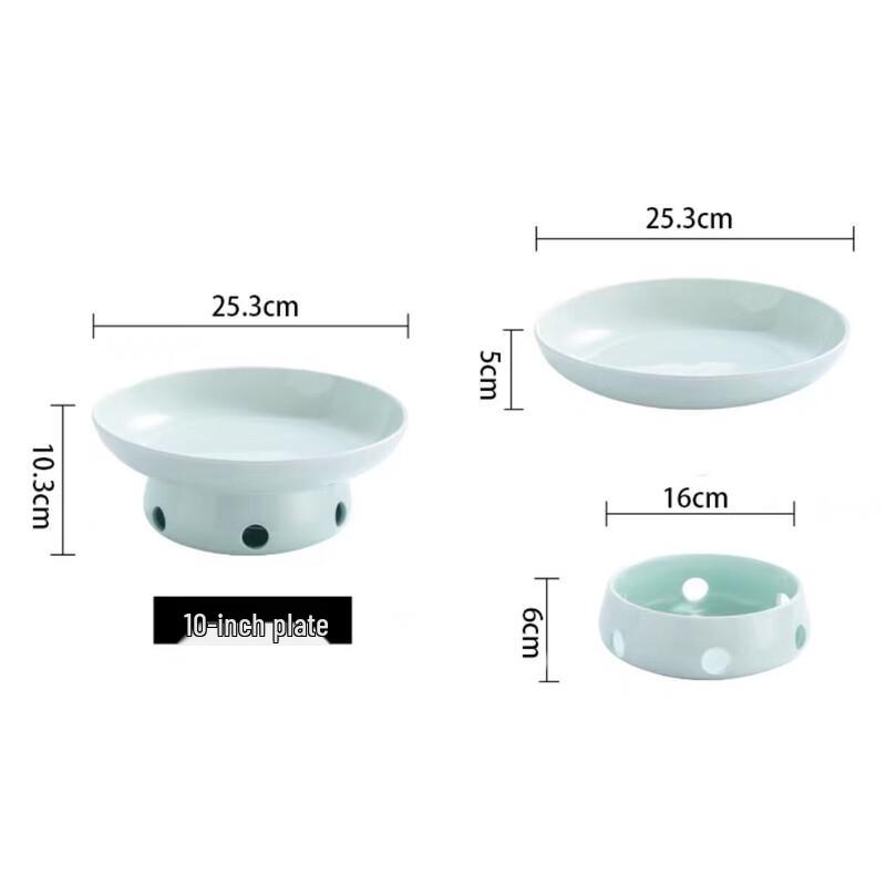 Commercial Ceramic Warming Serving Plate