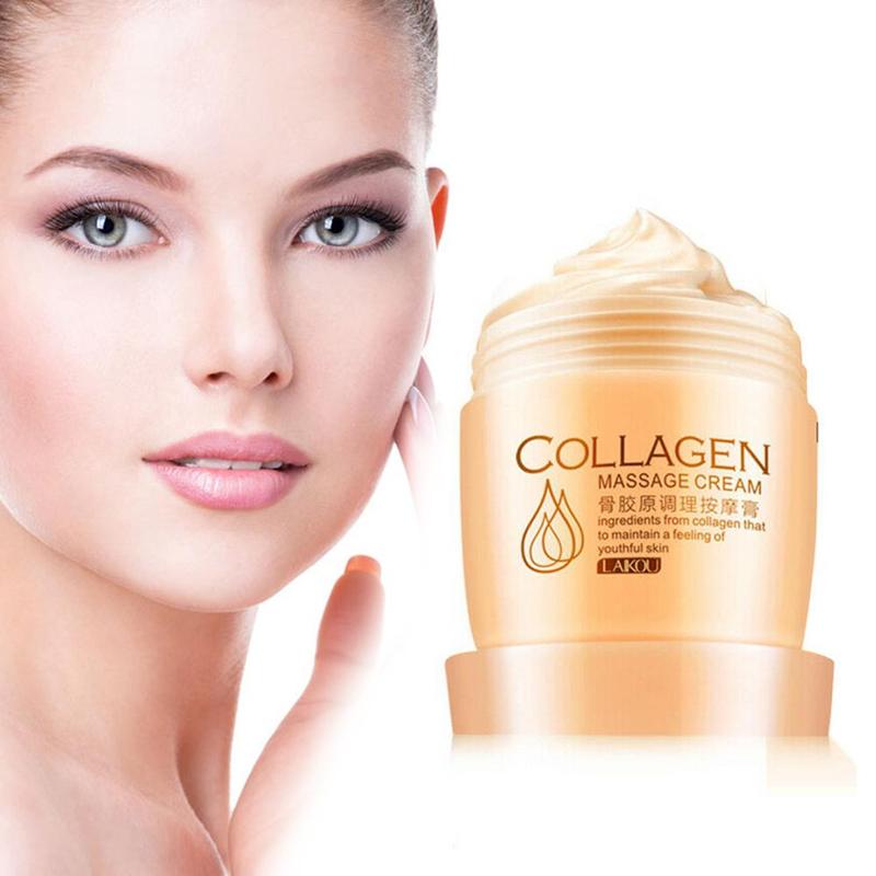 Buy 80ml Collagen Massage Whitening Cream Exfoliate Deep Pore Cleansing Firming Oil Control