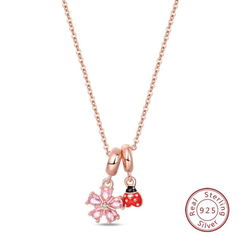 Necklace 925 Silver Cross Moonlight Guardian Dreamcatcher Necklace For Women Fashion Birthday Anniversary Jewelry Gifts