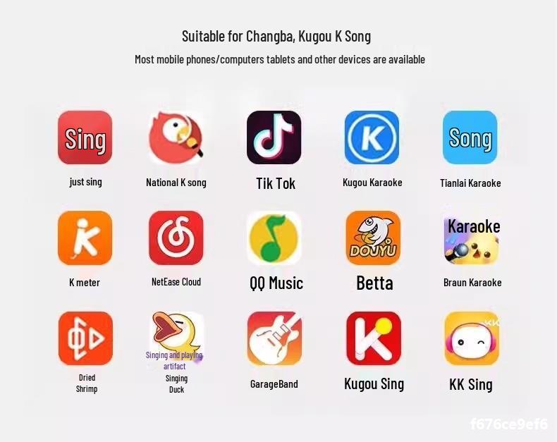 K12 Portable Bluetooth Microphone & All-in-One KTV Speaker: High-Quality Mini Speaker for Home, Outdoor, and Family Use