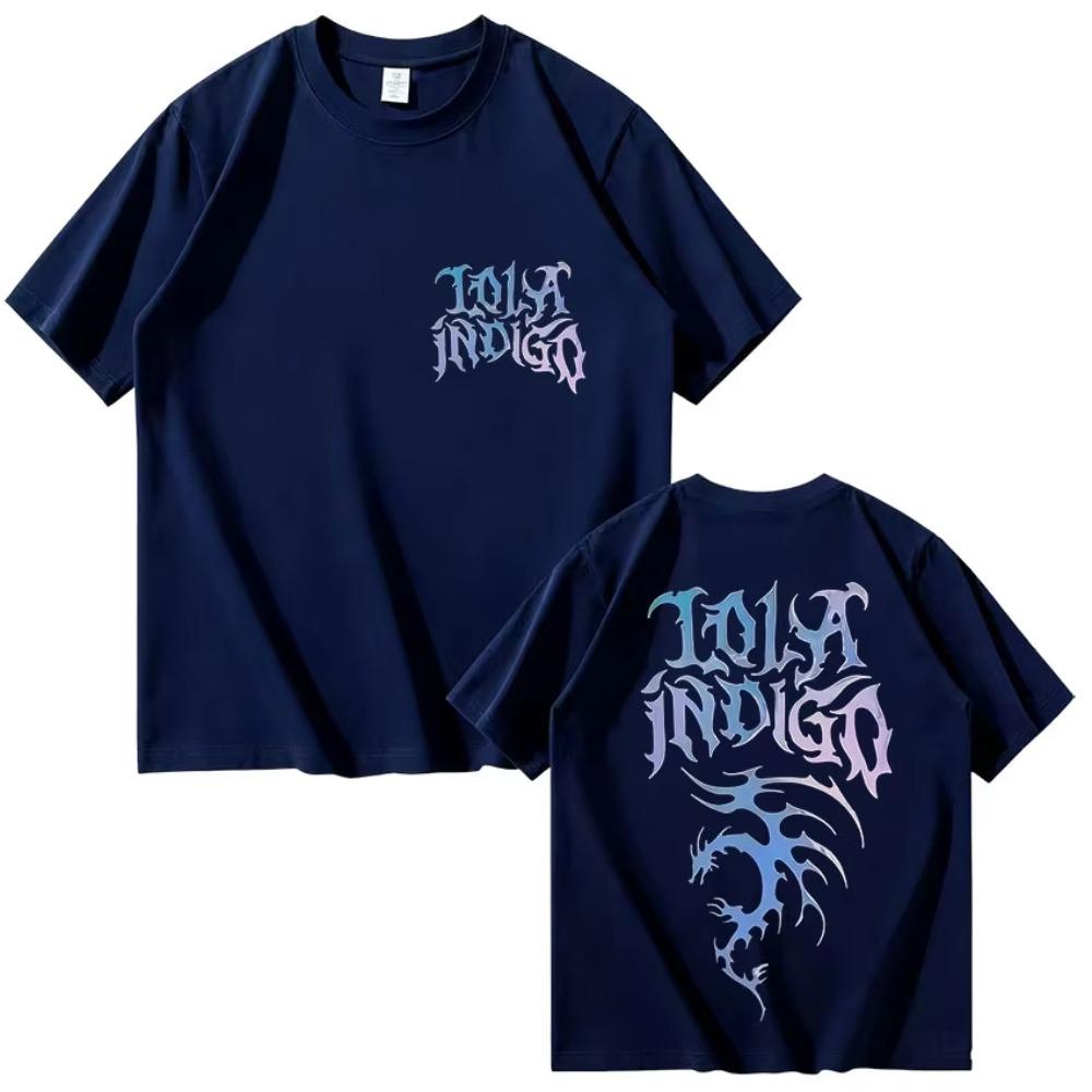 

Singer Lola Indigo Tour New T Shirts Men Women Harajuku High Quality Fashion Tshirt Vintage Oversized Short Sleeve T Shirt S